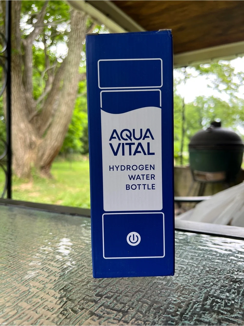 Aqua Vital Hydrogen Water Bottle Generator 14oz Spe-pem USB-C Portable New